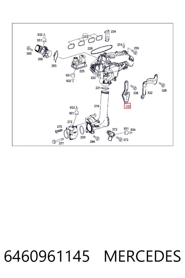 A6460961145 Mercedes 