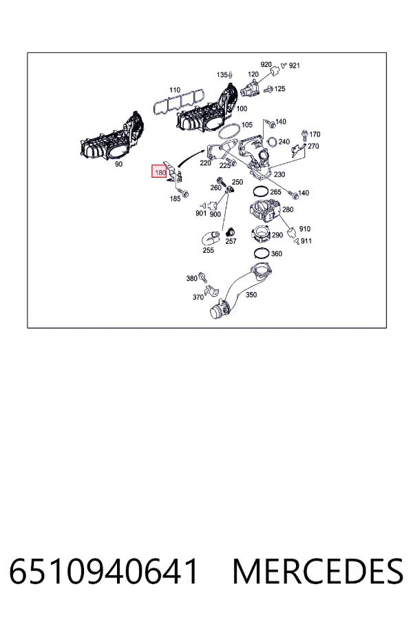 Купити A6510940641 Mercedes 