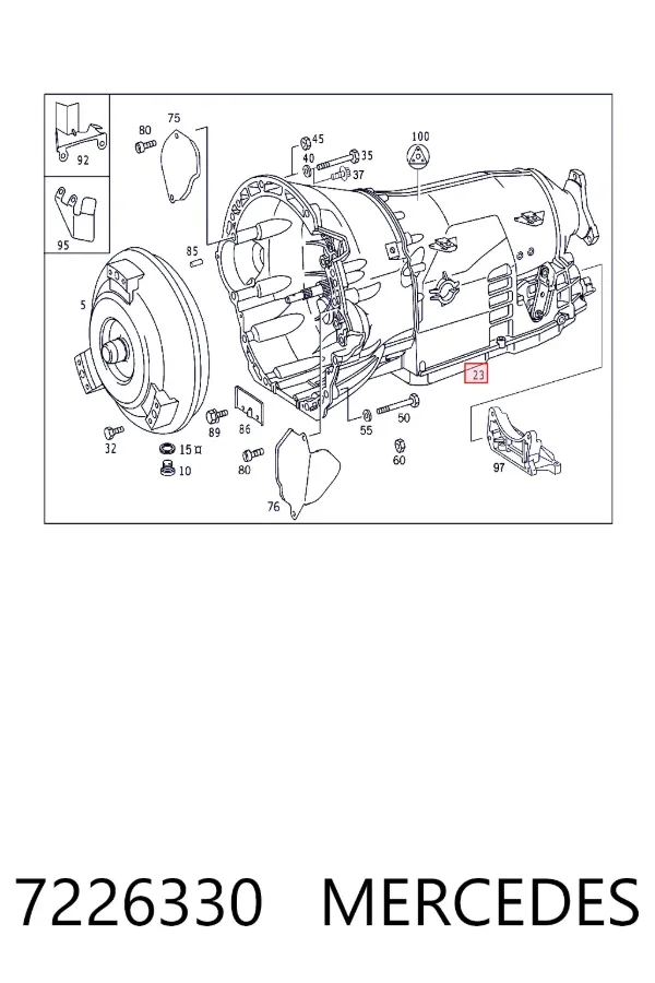 АКПП 7226330 Mercedes
