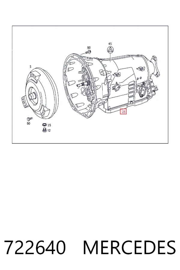 АКПП 722640 Mercedes