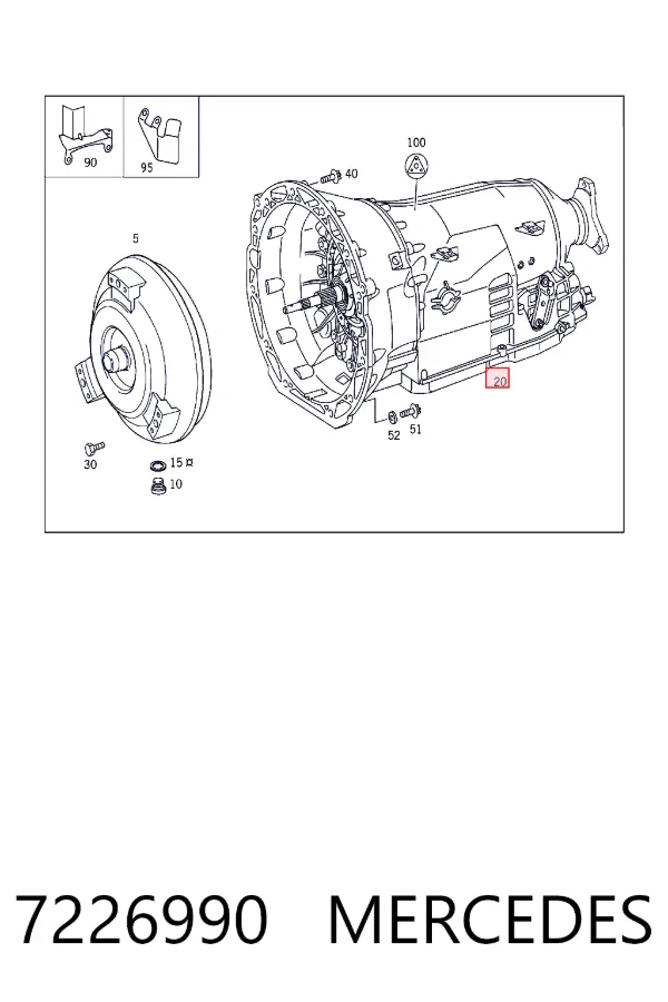 АКПП 7226990 Mercedes