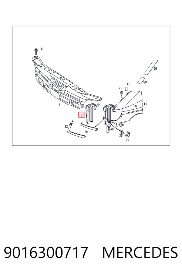  A9016300717 Mercedes