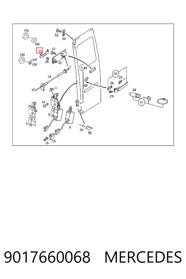 A9017660068 Mercedes 