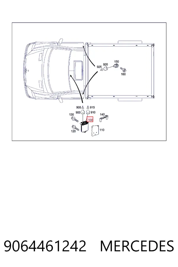 A9064461242 Mercedes 