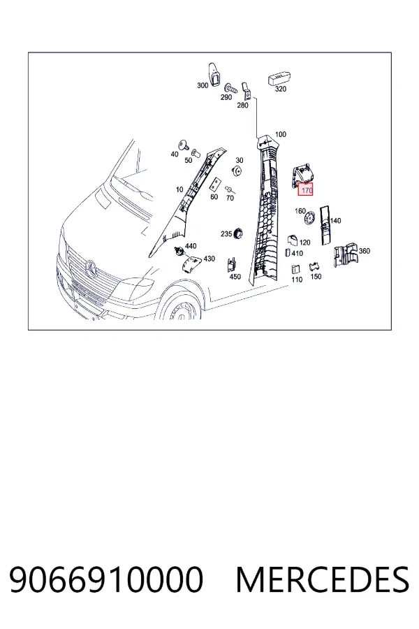 A9066910000 Mercedes 