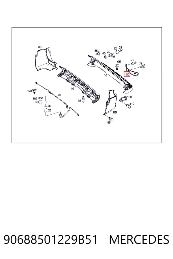  A9068850122 Mercedes