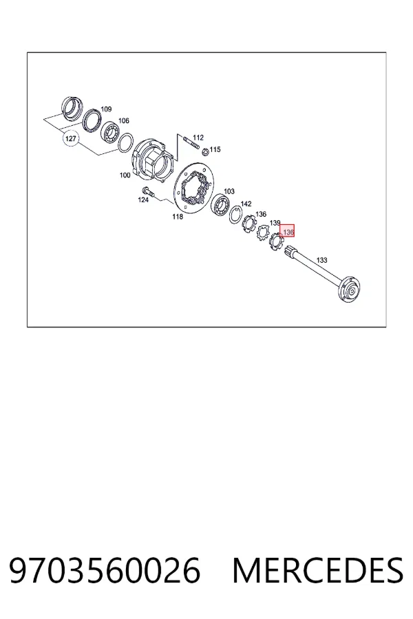 A9703560026 Mercedes 