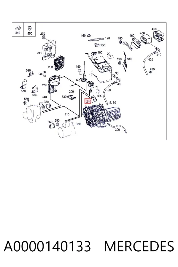  A0000140133 Mercedes