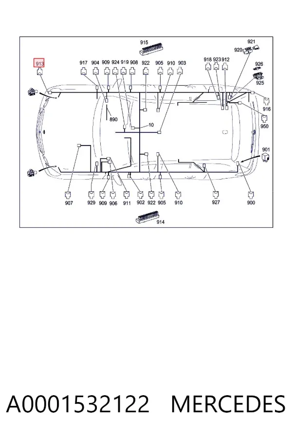  A0001532122 Mercedes