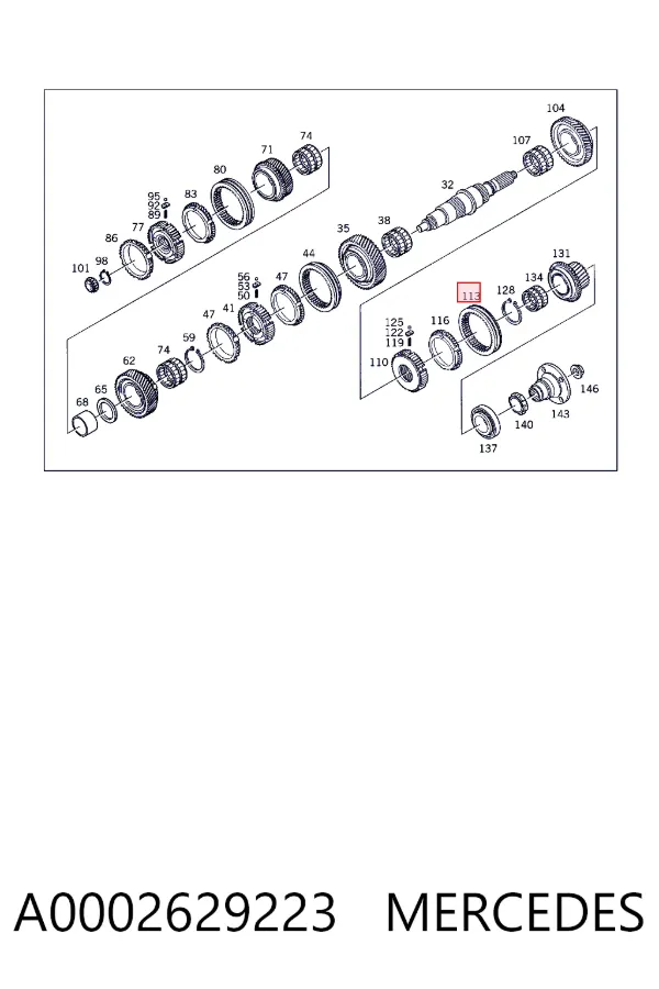  1307304544 ZF Parts