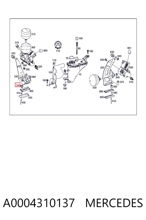  A0004310137 Mercedes