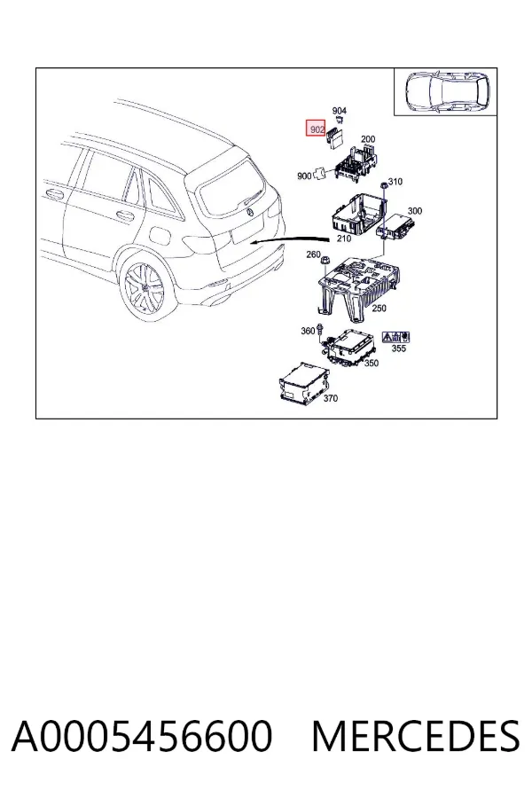  A0005456600 Mercedes