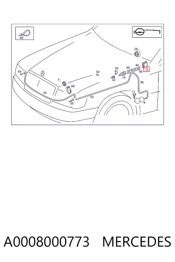  A0008000773 Mercedes