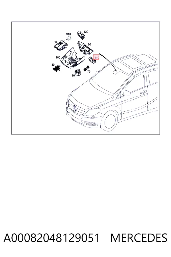  A0008204812 Mercedes