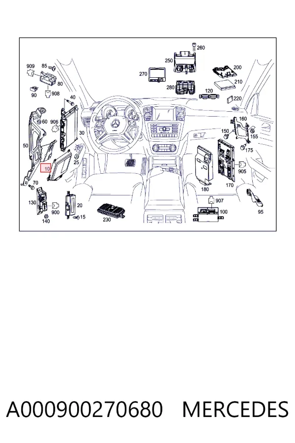  Mercedes A0009002706