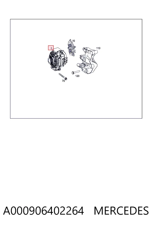 Купити A0009064022 Mercedes Генератор