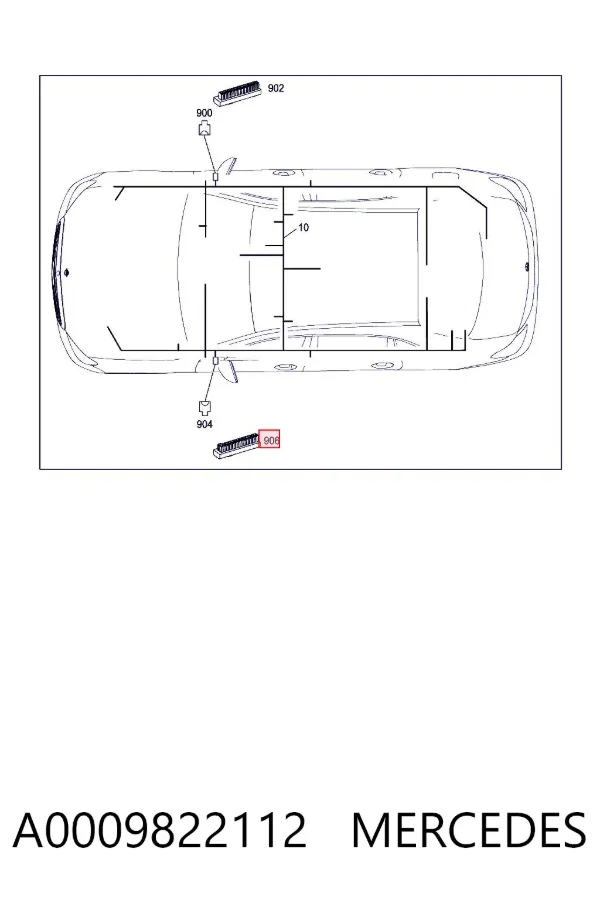  A0009822112 Mercedes