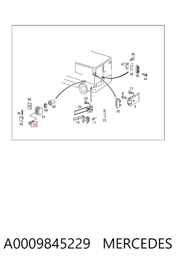  A0009845229 Mercedes