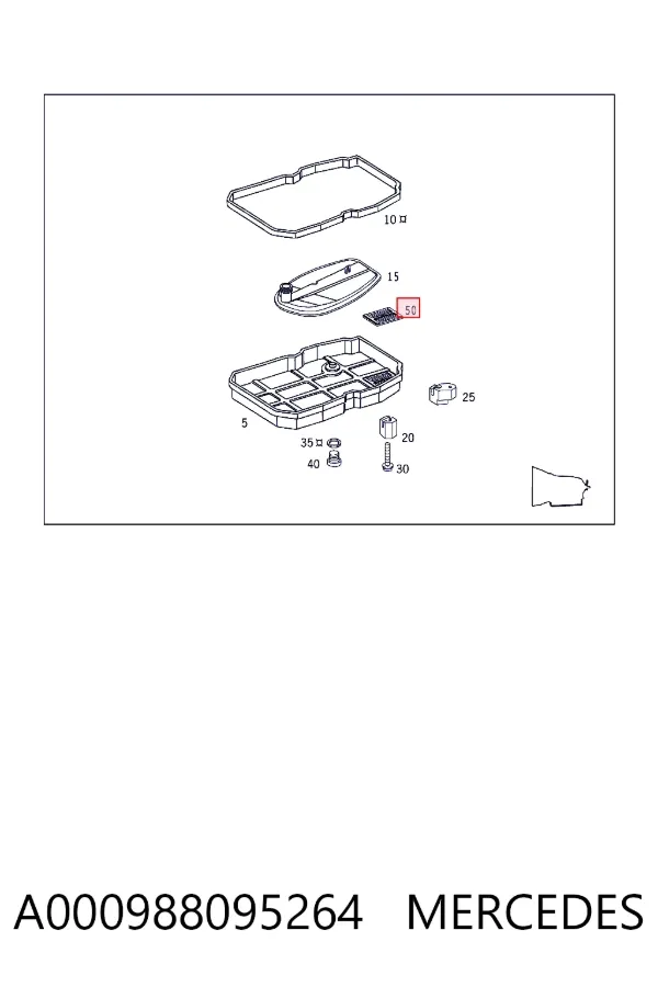 Купити A0009880952 Mercedes Магніт АКПП