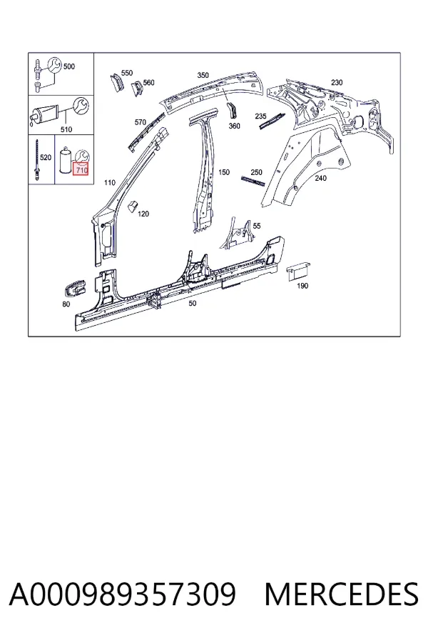  A000989357309 Mercedes
