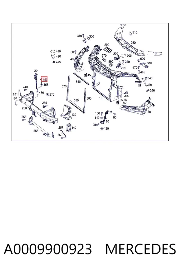  A0009900923 Mercedes