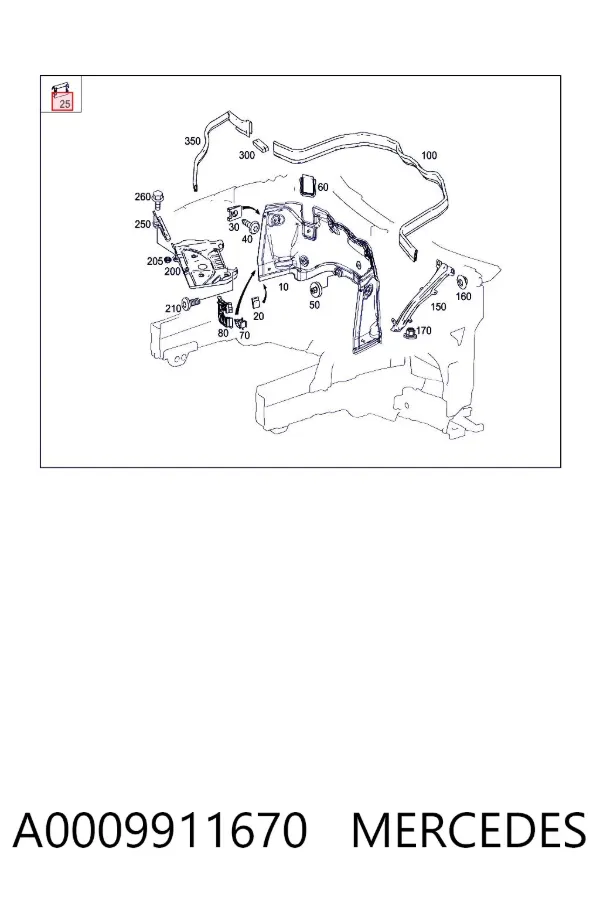  A0009911670 Mercedes