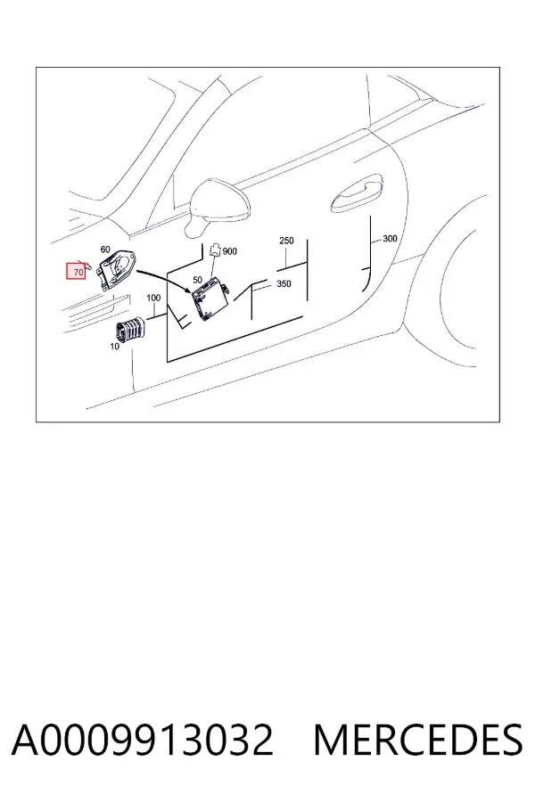  A0009913032 Mercedes