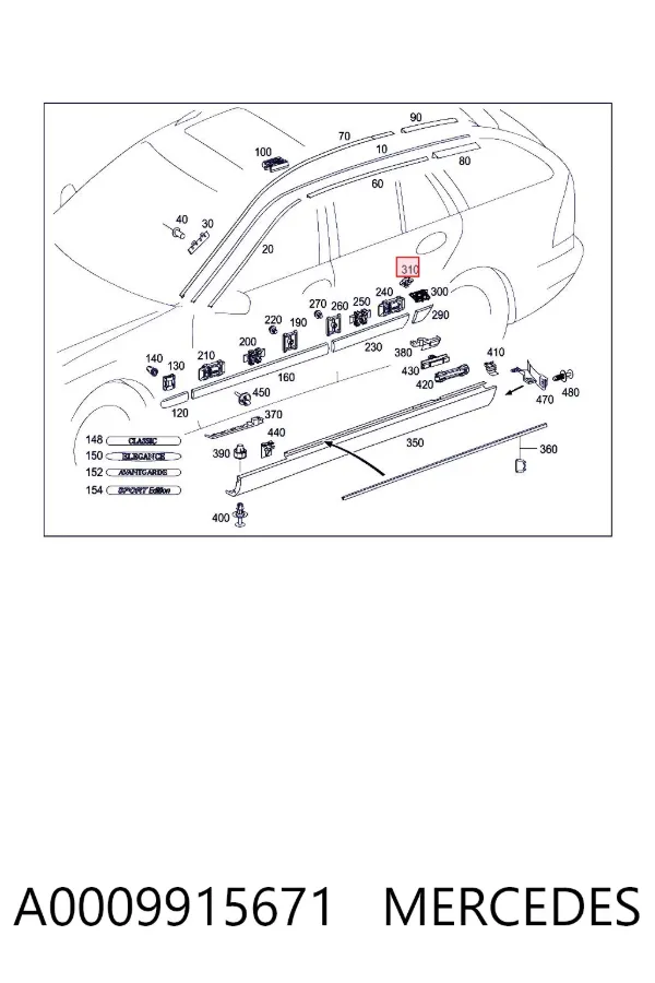  A0009915671 Mercedes