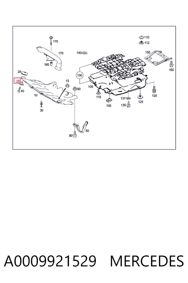  A0009921529 Mercedes