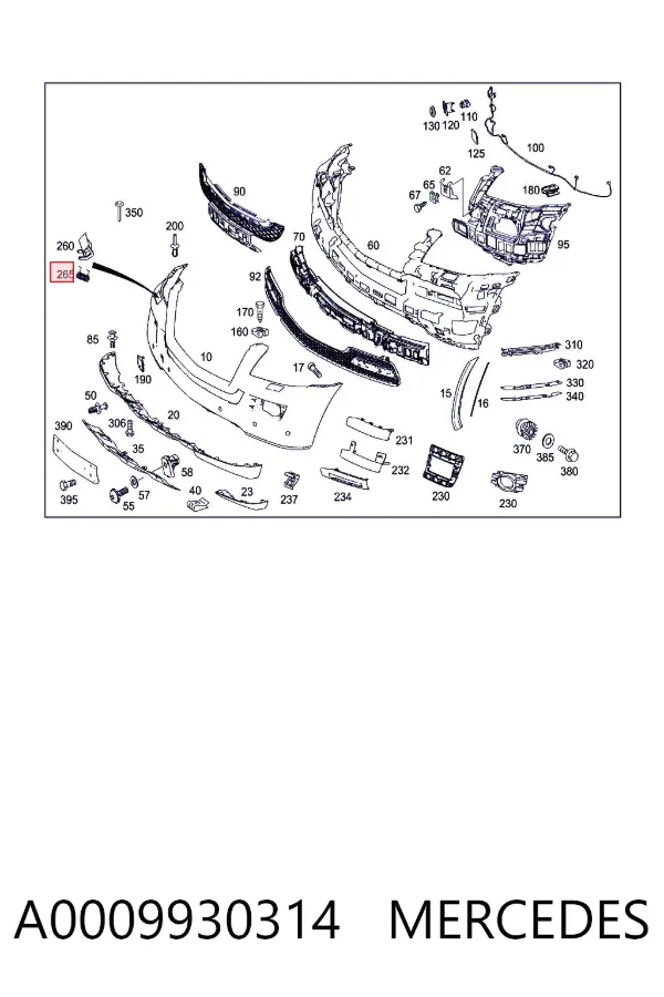  A0009930314 Mercedes