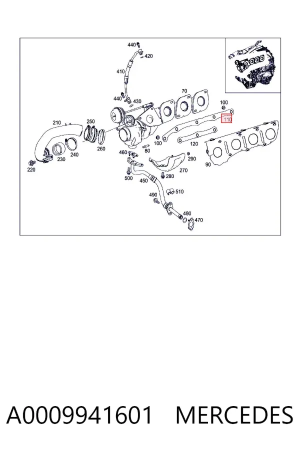  A0009941601 Mercedes