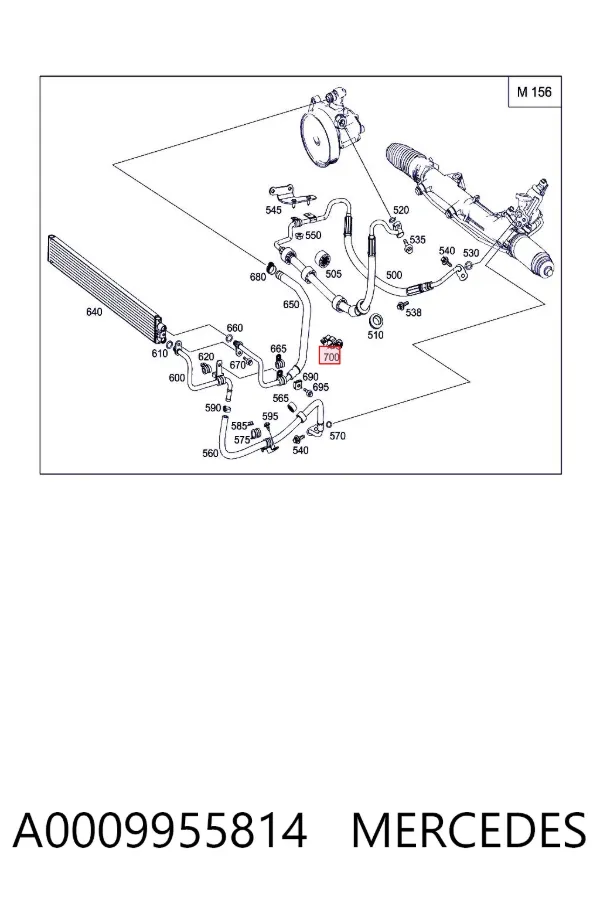  A0009955814 Mercedes
