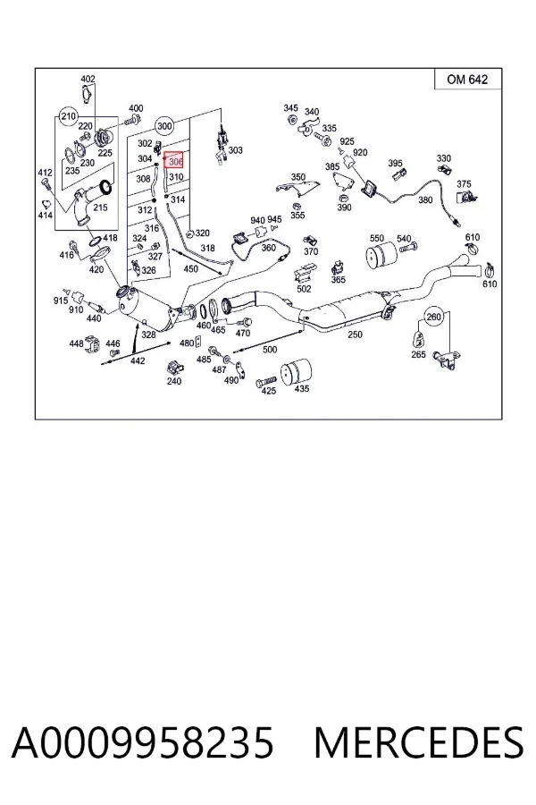  A0009958235 Mercedes