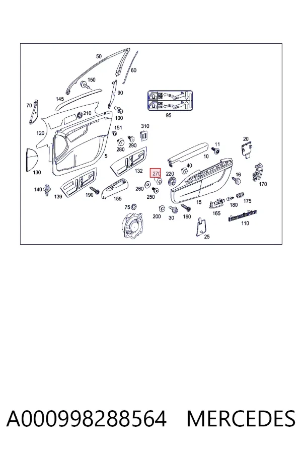 A0009982885 Mercedes 