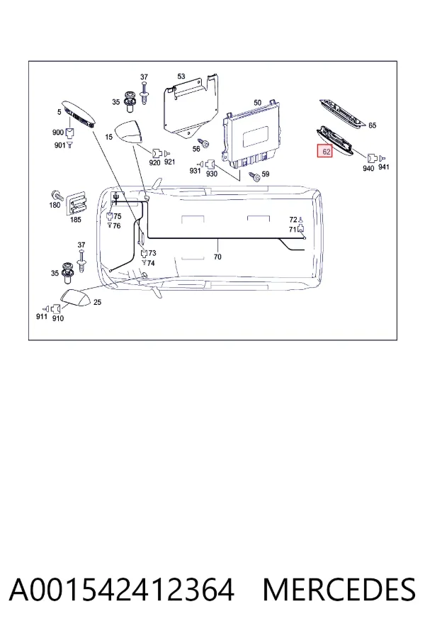  Mercedes A0015424123 ціна, від 25.34 USD