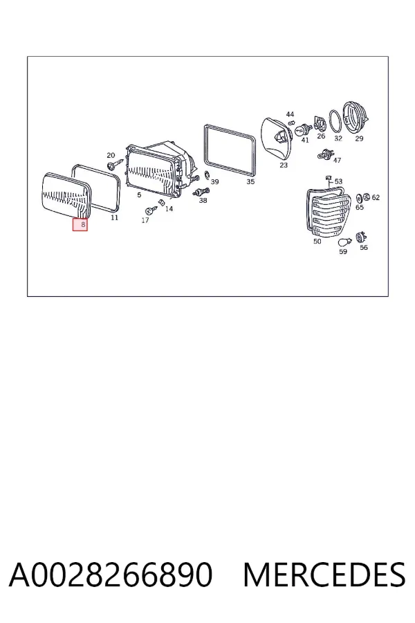  A0028266890 Mercedes
