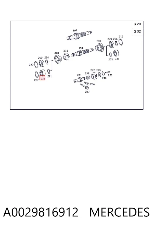  A0029816912 Mercedes