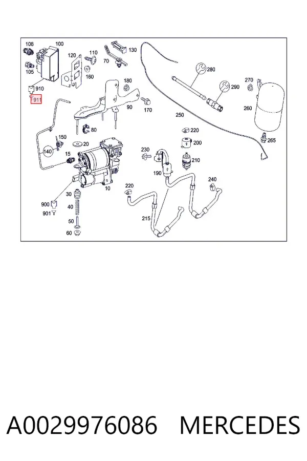  A0029976086 Mercedes