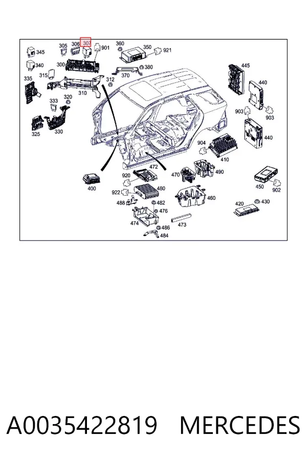 A0035422819 Mercedes