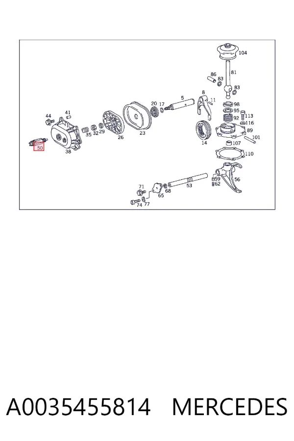  A0035455814 Mercedes