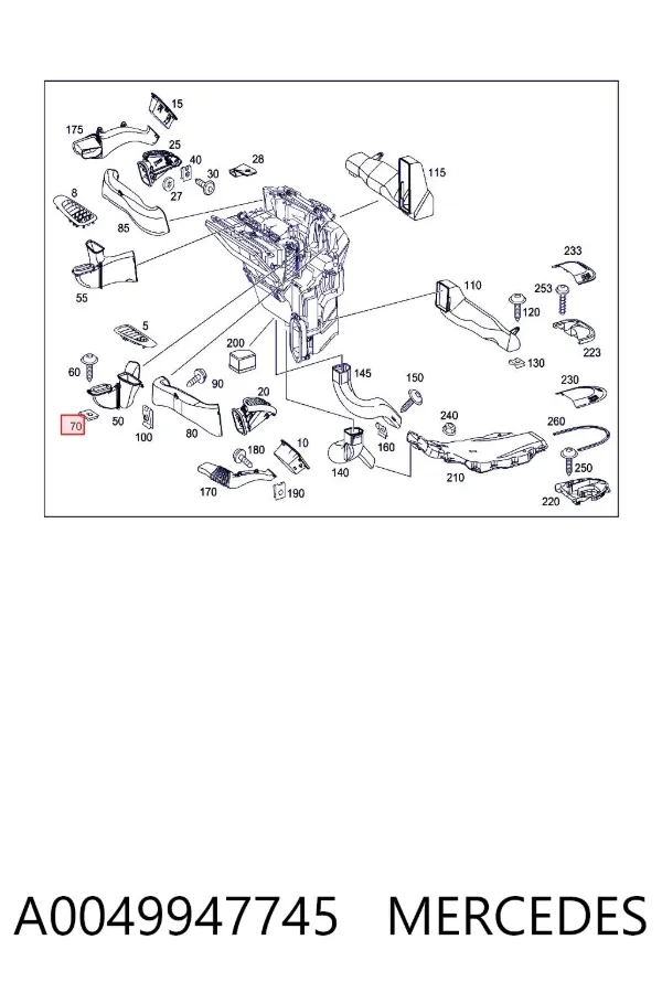  A0049947745 Mercedes