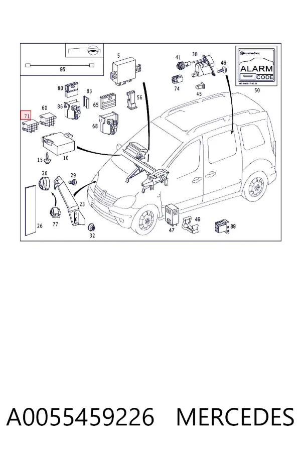  A0055459226 Mercedes