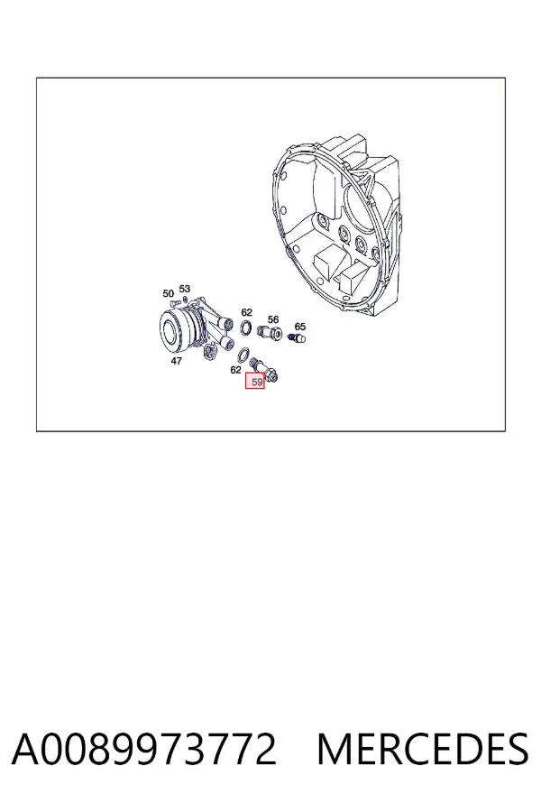  A0089973772 Mercedes