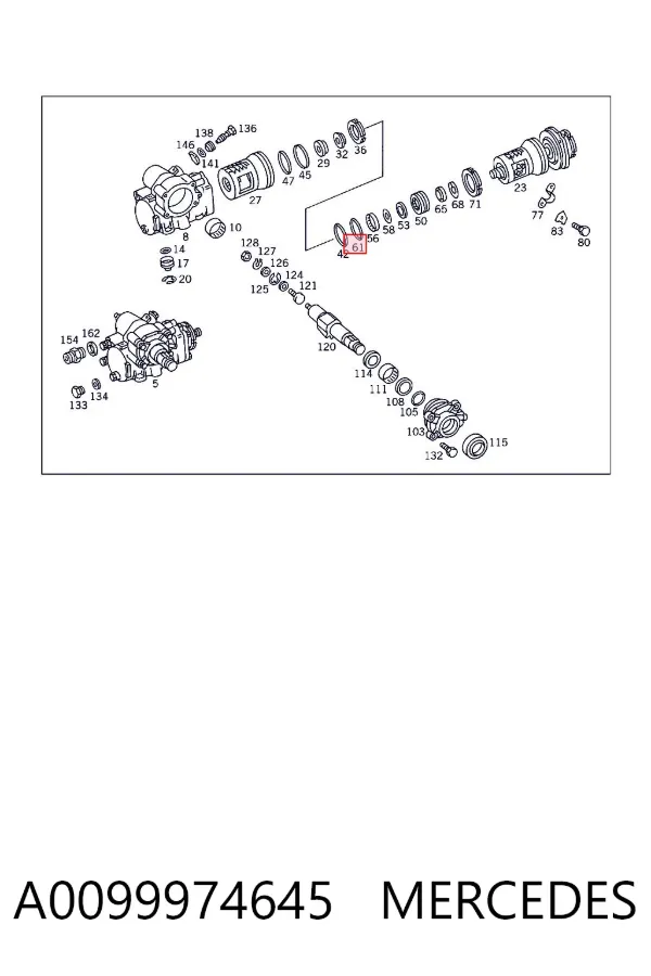  A0099974645 Mercedes
