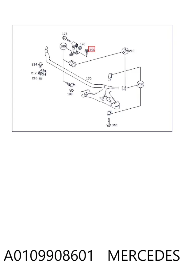  A0109908601 Mercedes