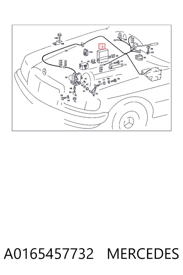  A0165457732 Mercedes