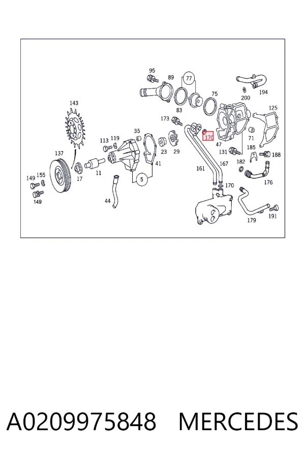  A0209975848 Mercedes