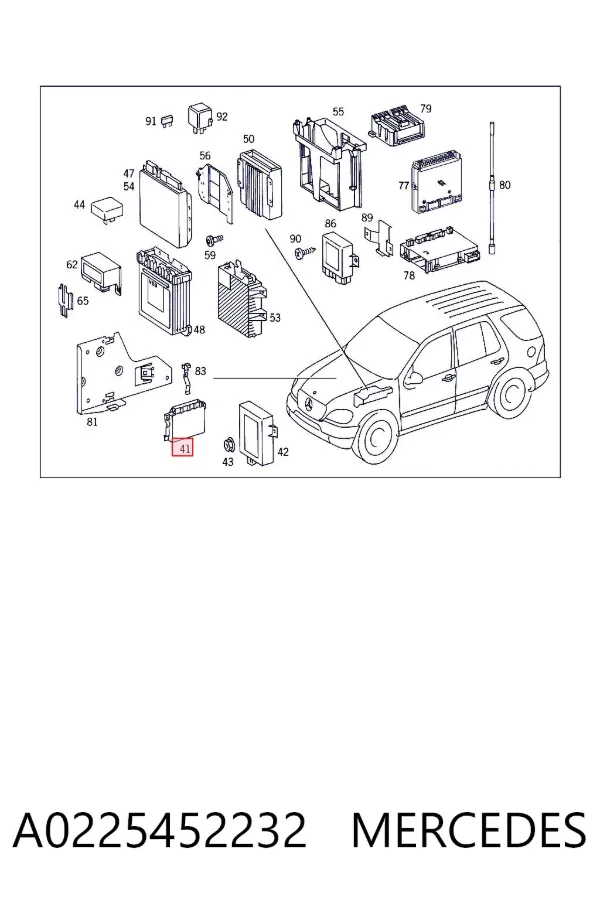  A0225452232 Mercedes