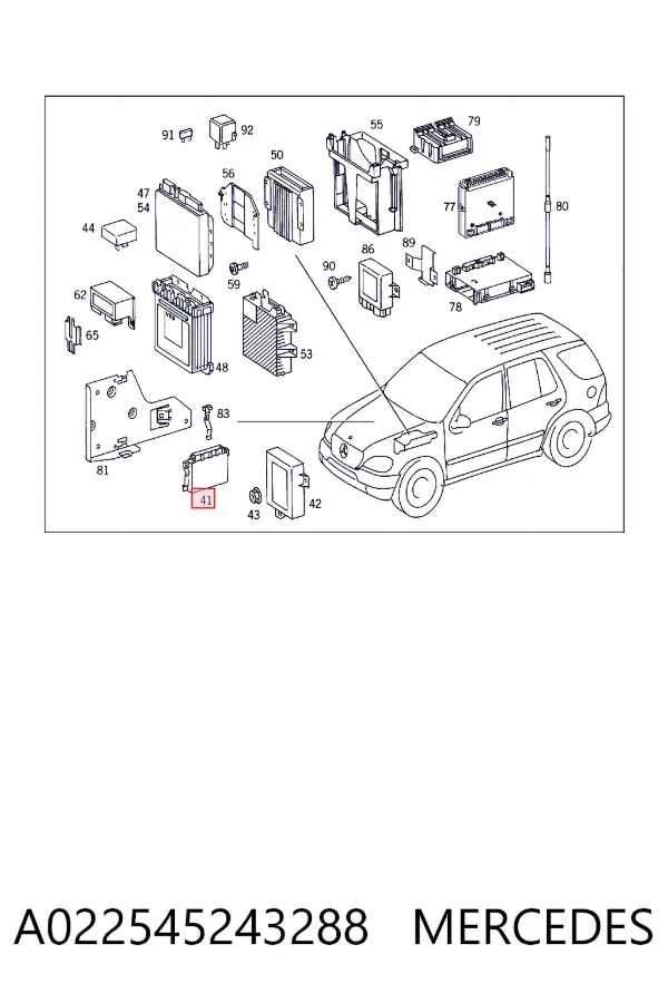  A0225452432 Mercedes