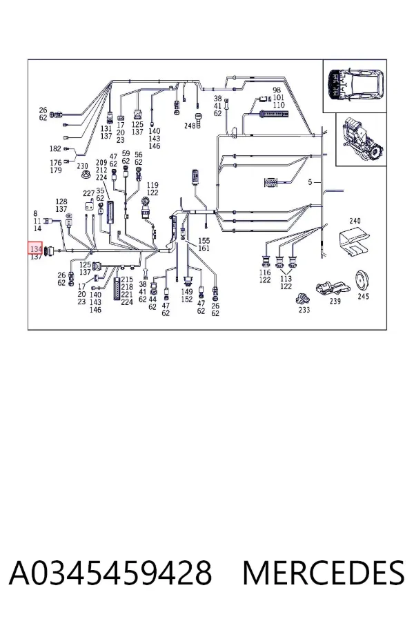  A0345459428 Mercedes